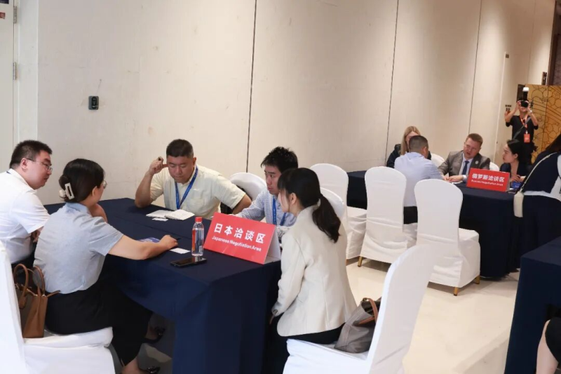 “板”聚友城 “食”启未来 2026湖南国际友城经贸活动暨合作对话会——益阳长春经开区产业推介会在长沙国际会议中心举行